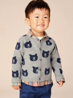 Tea Collection Iconic Baby Cardigan - Baby Bears By Tea Collection - FINAL SALE -Baby Clothing Store 1000x 1467292