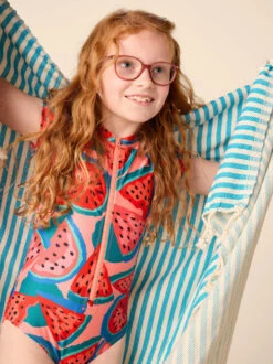 Tea Collection Rash Guard One-Piece Swimsuit - Wiggly Watermelons By Tea Collection -Baby Clothing Store 1000x 2038053