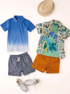 Tea Collection Dip Dye Polo - Batik Blue By Tea Collection -Baby Clothing Store 1000x 2130682