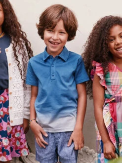 Tea Collection Dip Dye Polo - Batik Blue By Tea Collection -Baby Clothing Store 1000x 2130778