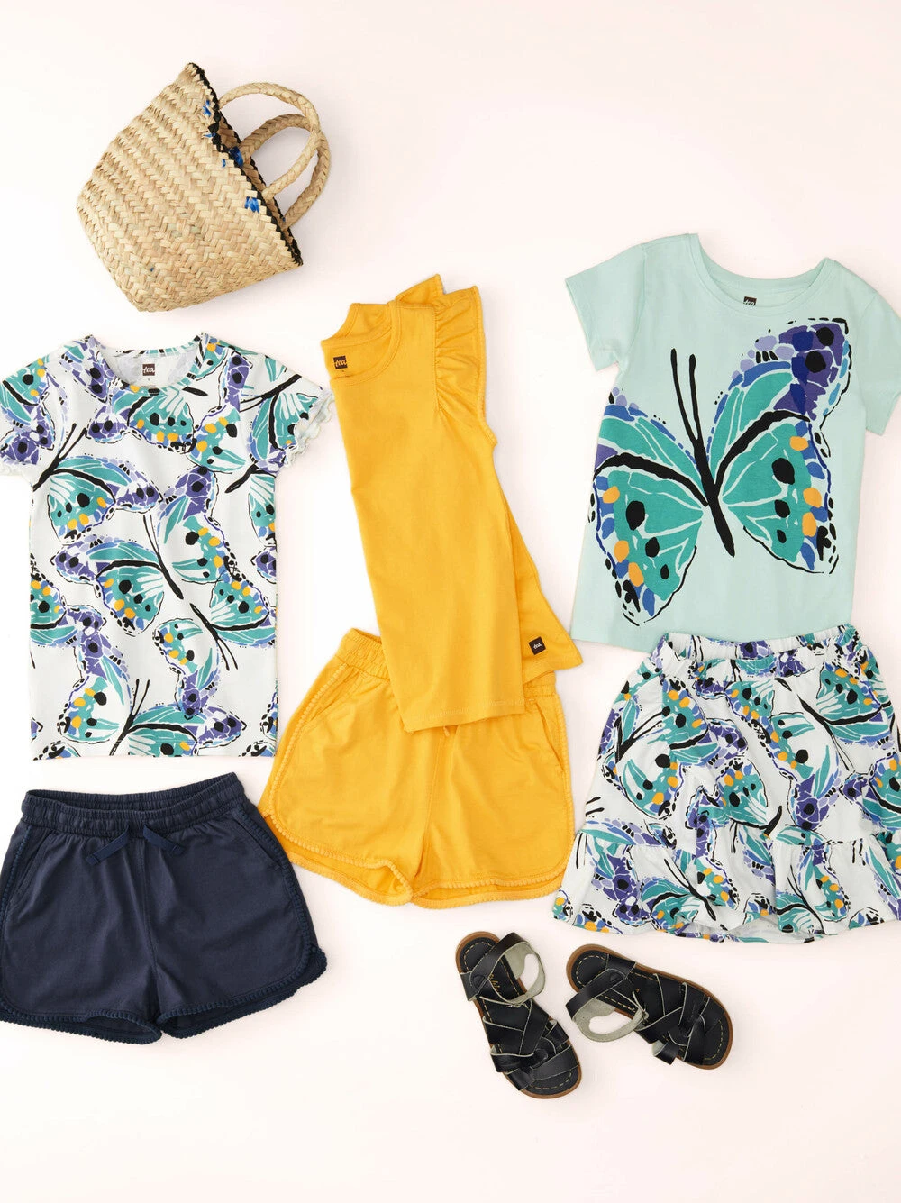 Tea Collection Carnival Butterfly Graphic Tee - Garden Party By Tea Collection 7 Tea Collection Carnival Butterfly Graphic Tee - Garden Party By Tea Collection - Image 5