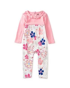 Ruffle Collar Baby Romper Kids