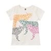 Tea Collection Rainbow Jaguars Graphic Tee - Chalk By Tea Collection -Baby Clothing Store 2366576