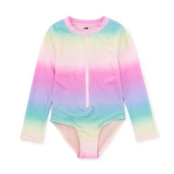 Tea Collection Rash Guard Baby Swimsuit - Okinawa Sunrise By Tea Collection FINAL SALE