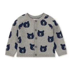 Baby Clothing Store 17 Tea Collection Iconic Baby Cardigan - Baby Bears By Tea Collection - FINAL SALE