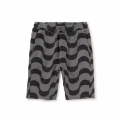 Baby Clothing Store 6 Tea Collection Gym Shorts - Copacabana Beach Tile By Tea Collection