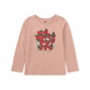 Tea Collection Heart Berries Graphic Tee - Cameo Pink By Tea Collection