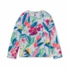 Tea Collection Long Sleeve Rash Guard - Tropical Floral Burst By Tea Collection