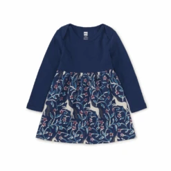 Tea Collection Skirted Baby Dress - Unicorn Tile By Tea Collection - FINAL SALE