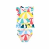 Tea Collection Short Sleeve Baby Swim Set - Beach Umbrellas By Tea Collection FINAL SALE