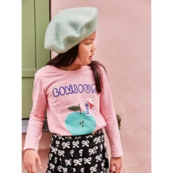 Bonjour Au Revoir Graphic Tee, Pink -Baby Clothing Store b07cnaqb9k8iwheegdie