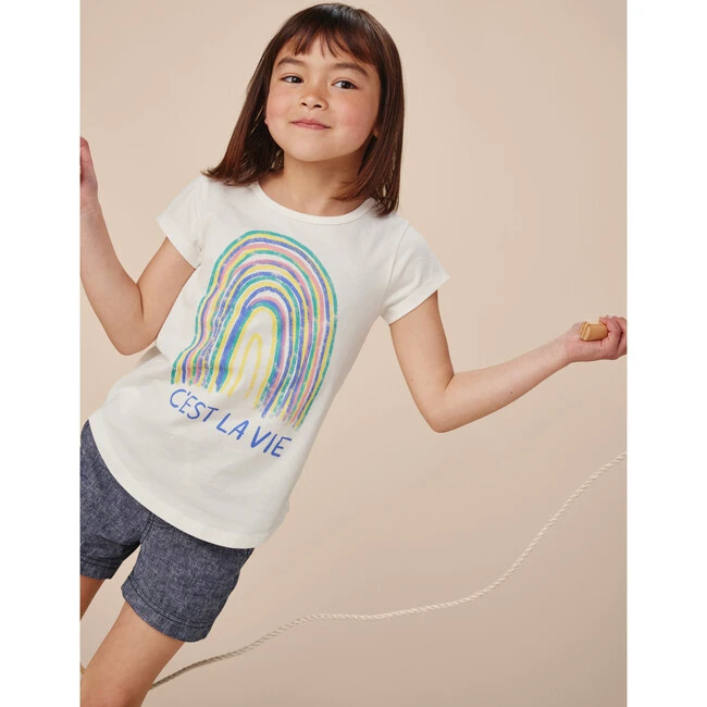 C'est La Vie Tunic Top, White 9 C'est La Vie Tunic Top, White - Image 7