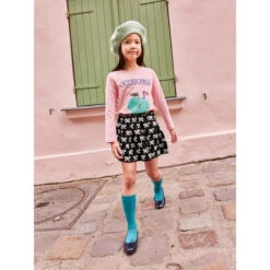 Bonjour Au Revoir Graphic Tee, Pink -Baby Clothing Store f1zezn2bmriieh3ise8j