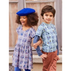 Printed Layered Sleeve Tee, Animal -Baby Clothing Store ijf14r5jto9l2jbap8kj