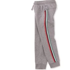 Stripe-Out Joggers, Grey