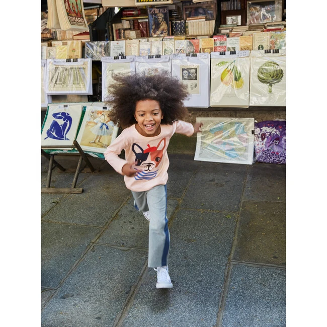 Very French Bulldog Graphic Tee, Pink 7 Very French Bulldog Graphic Tee, Pink - Image 5