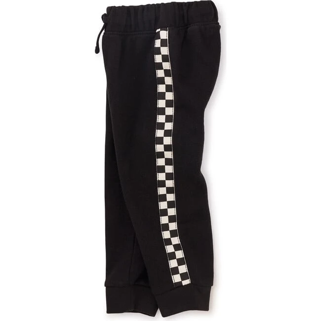 Stripe-Out Baby Joggers, Black 4 Stripe-Out Baby Joggers, Black - Image 2