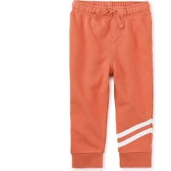 Speedy Striped Baby Joggers, Copper