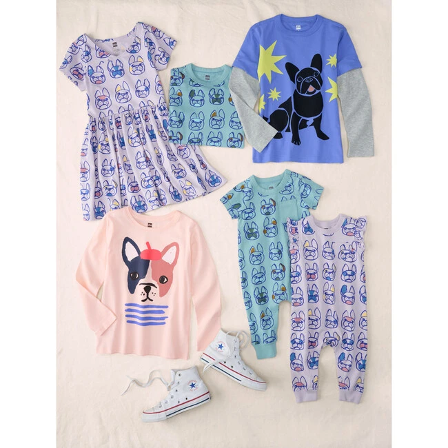 Very French Bulldog Graphic Tee, Pink 9 Very French Bulldog Graphic Tee, Pink - Image 7