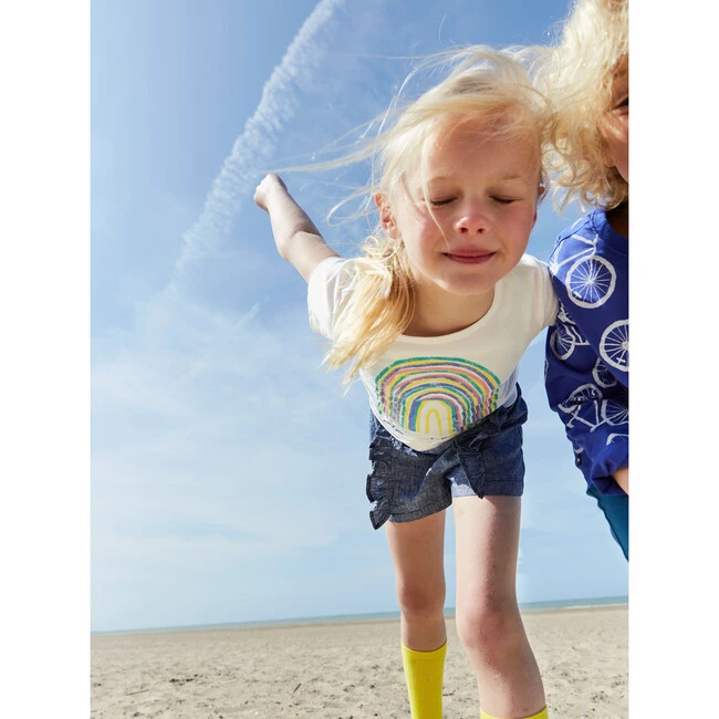 C'est La Vie Tunic Top, White 4 C'est La Vie Tunic Top, White - Image 2