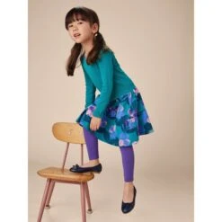 Floral Print Tiered Skirted Twirl Dress, Painterly Pansies 7 Floral Print Tiered Skirted Twirl Dress, Painterly Pansies -Baby Clothing Store ypakpq34pvnytemux0fx