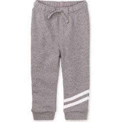 Speedy Striped Baby Joggers, Grey